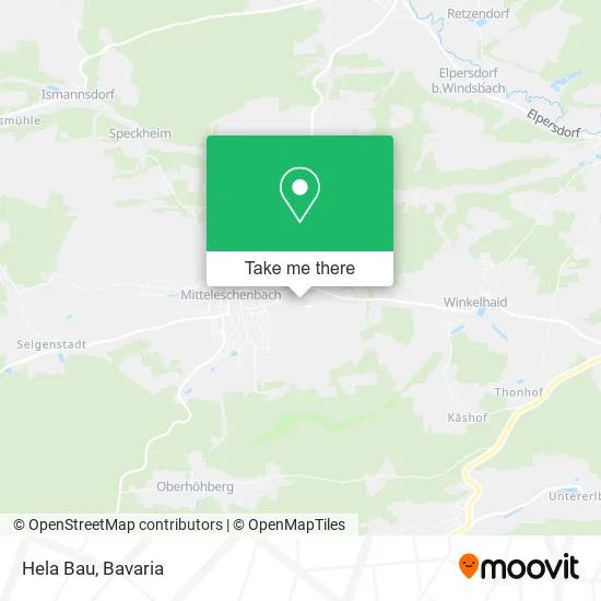 Карта Hela Bau