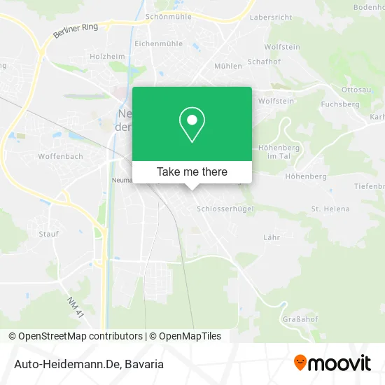 Карта Auto-Heidemann.De