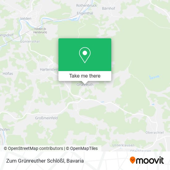 Zum Grünreuther Schlößl map