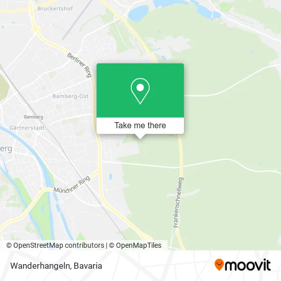 Карта Wanderhangeln