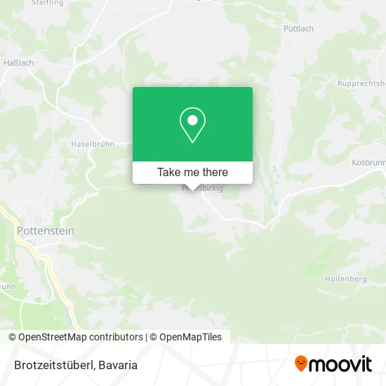 Карта Brotzeitstüberl