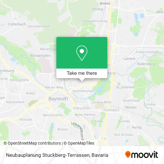 Карта Neubauplanung Stuckberg-Terrassen