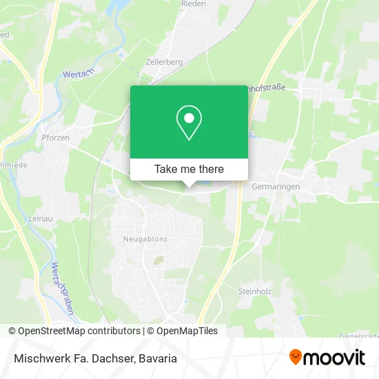 Карта Mischwerk Fa. Dachser