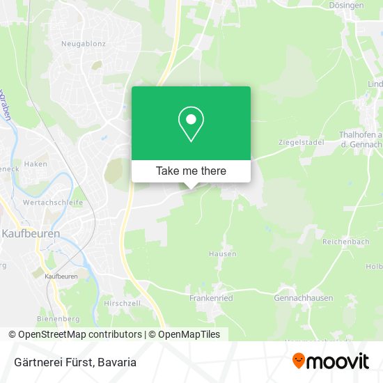Gärtnerei Fürst map