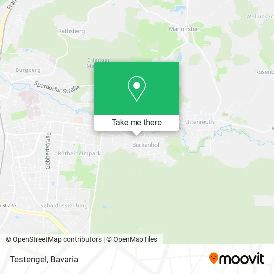 Карта Testengel