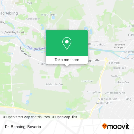 Карта Dr. Bensing