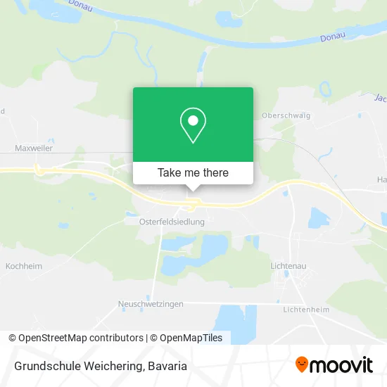 Карта Grundschule Weichering