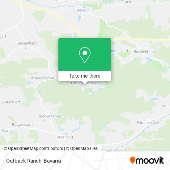 Карта Outback Ranch