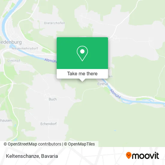 Карта Keltenschanze