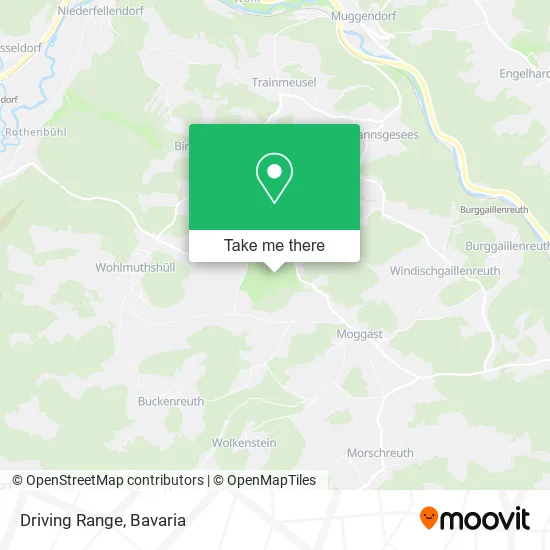 Карта Driving Range