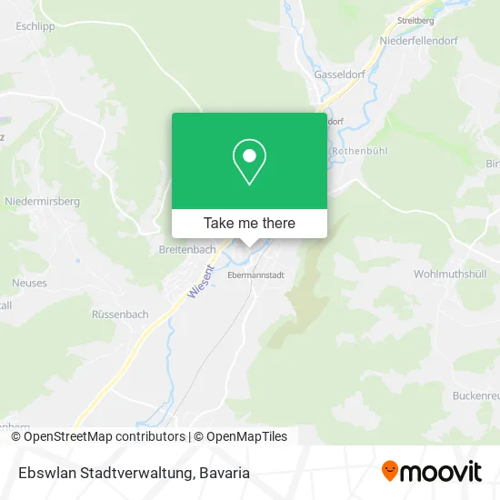 Карта Ebswlan Stadtverwaltung