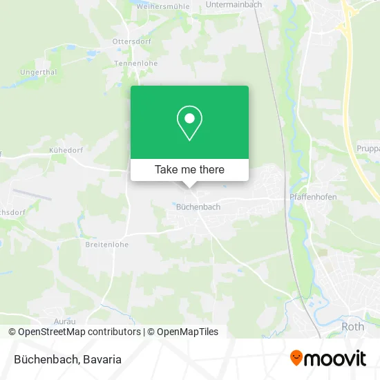 Карта Büchenbach