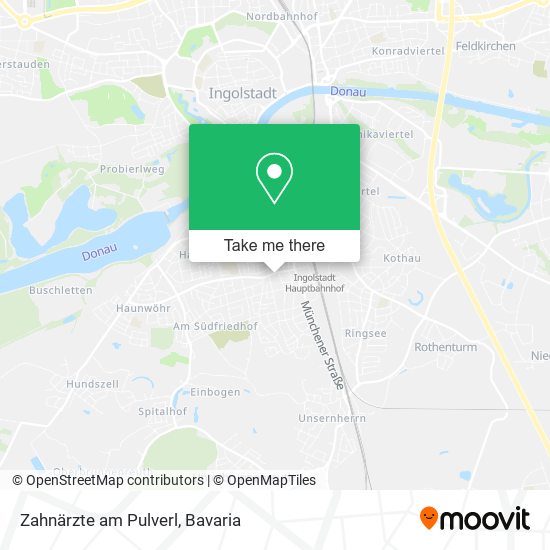 Карта Zahnärzte am Pulverl