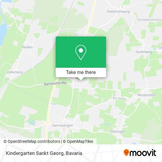 Kindergarten Sankt Georg map