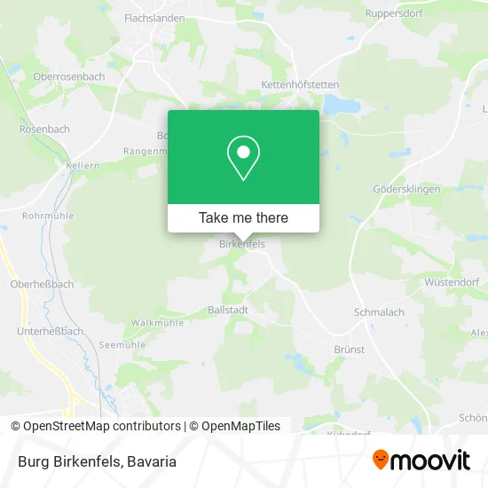 Карта Burg Birkenfels