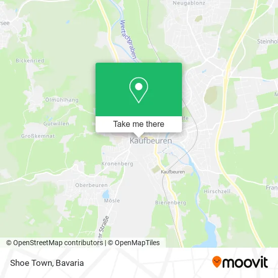 Карта Shoe Town