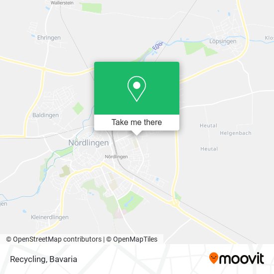 Recycling map