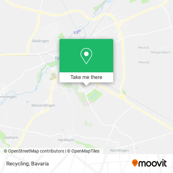 Карта Recycling