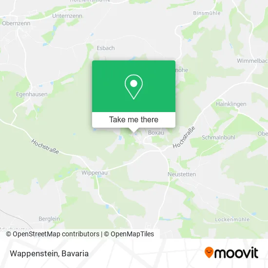 Карта Wappenstein