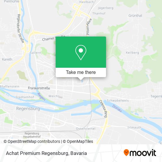 Карта Achat Premium Regensburg