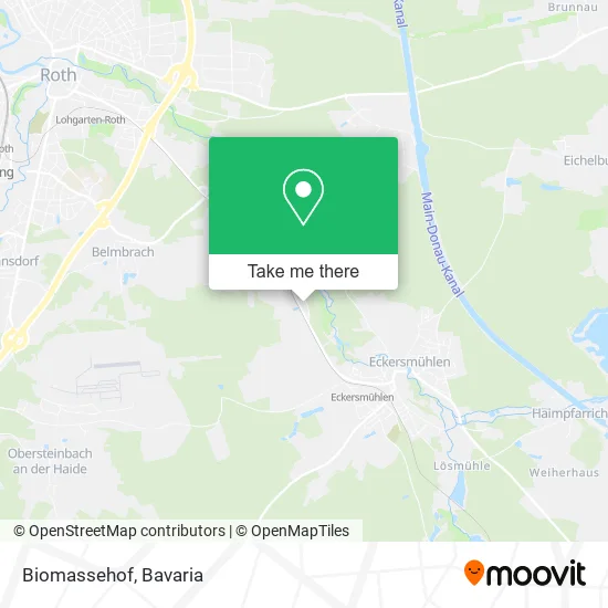 Карта Biomassehof