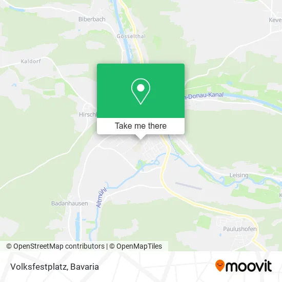 Карта Volksfestplatz
