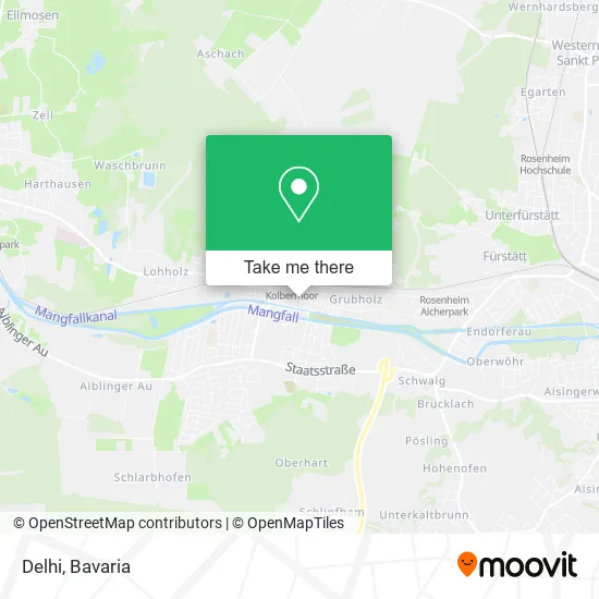 Карта Delhi