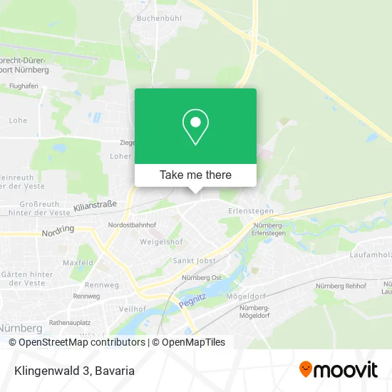 Карта Klingenwald 3