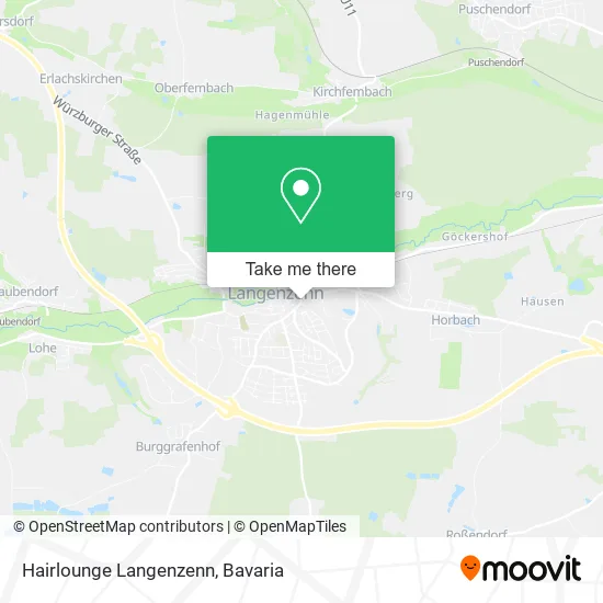 Карта Hairlounge Langenzenn