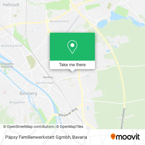 Карта Päpsy Familienwerkstatt Ggmbh