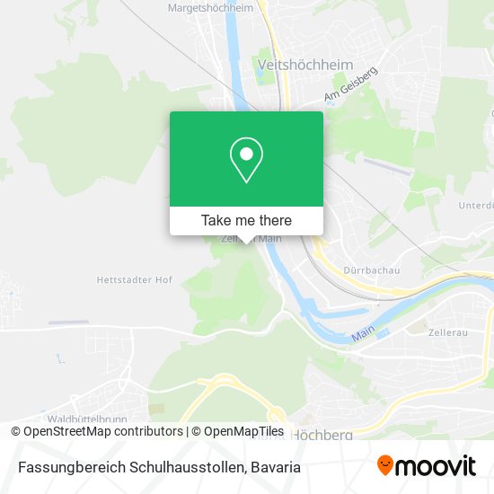 Fassungbereich Schulhausstollen map