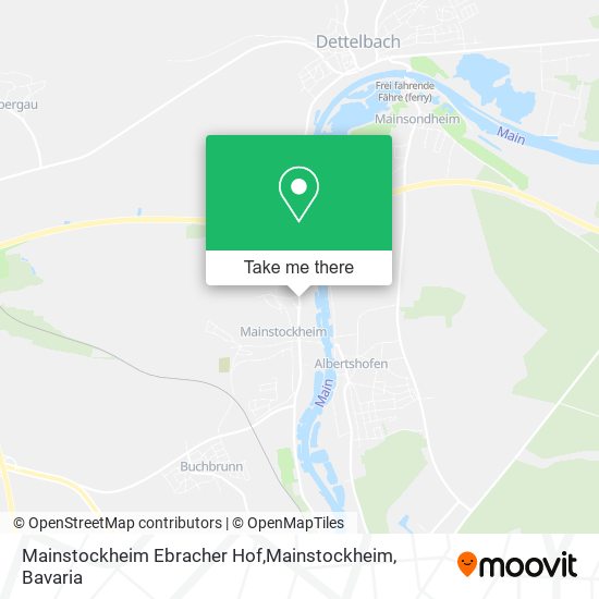 Mainstockheim Ebracher Hof,Mainstockheim map