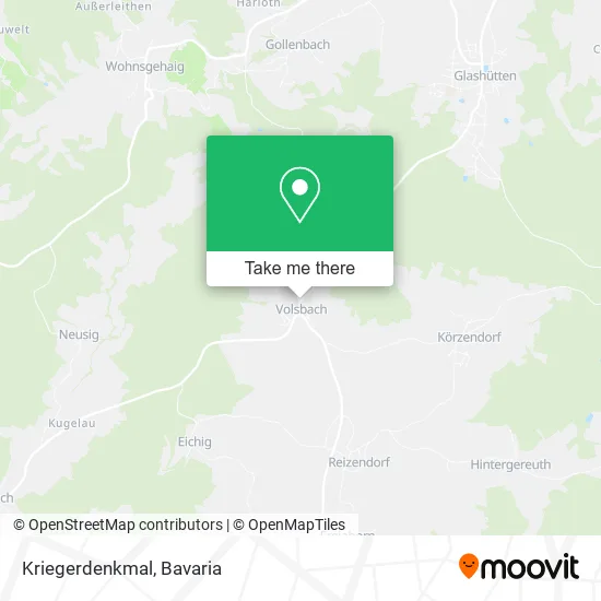 Карта Kriegerdenkmal