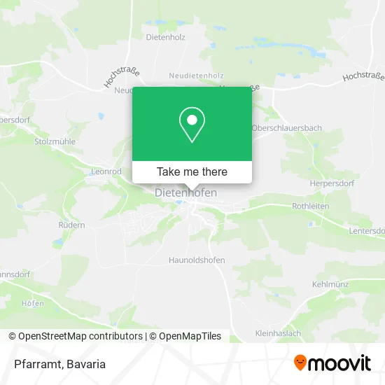 Карта Pfarramt