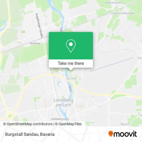 Карта Burgstall Sandau