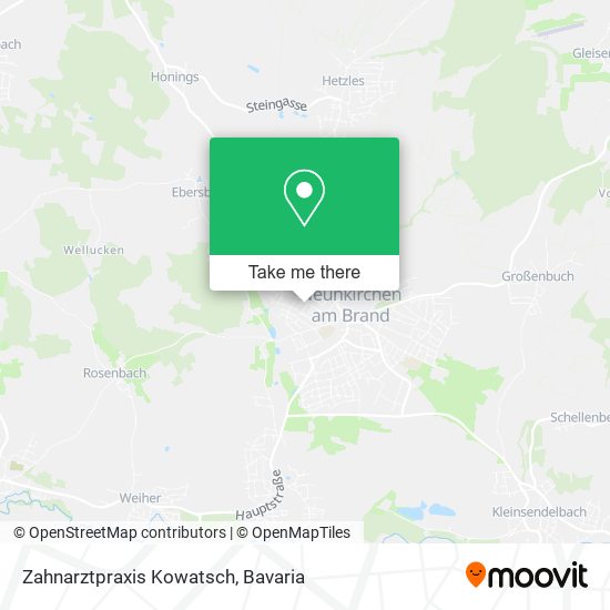 Zahnarztpraxis Kowatsch map