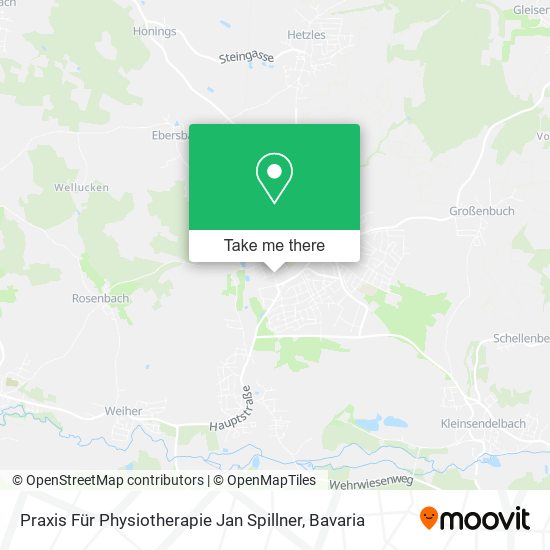 Praxis Für Physiotherapie Jan Spillner map