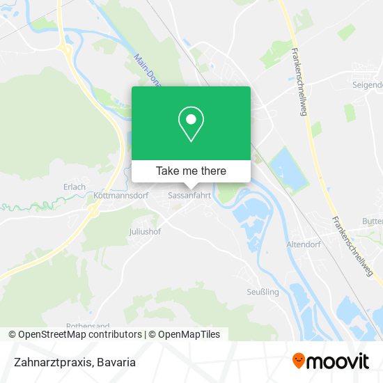 Карта Zahnarztpraxis