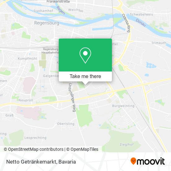 Карта Netto Getränkemarkt