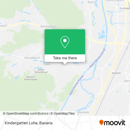 Карта Kindergarten Lohe