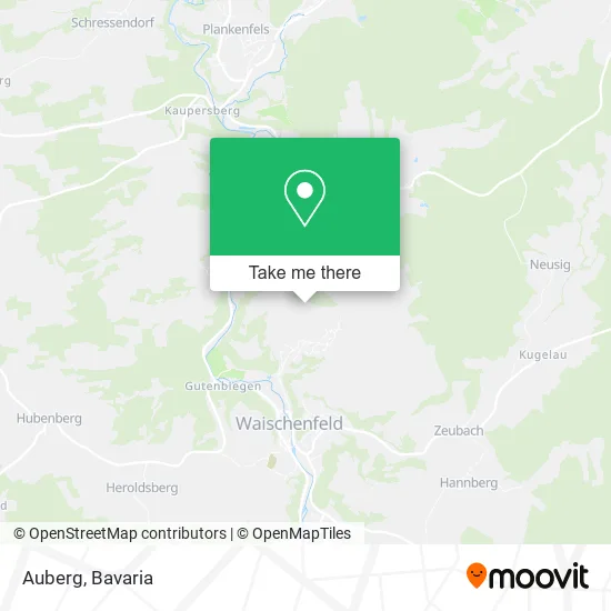 Карта Auberg