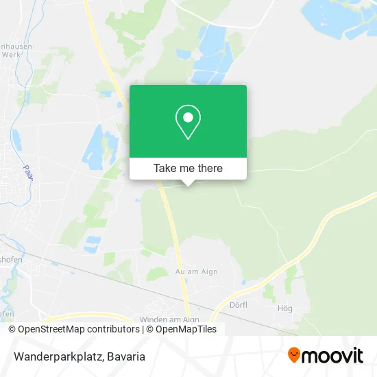 Карта Wanderparkplatz