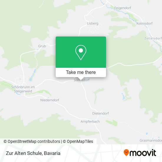 Zur Alten Schule map