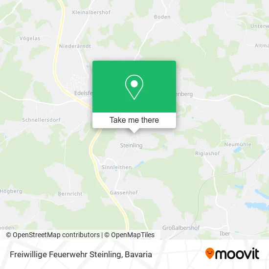 Карта Freiwillige Feuerwehr Steinling