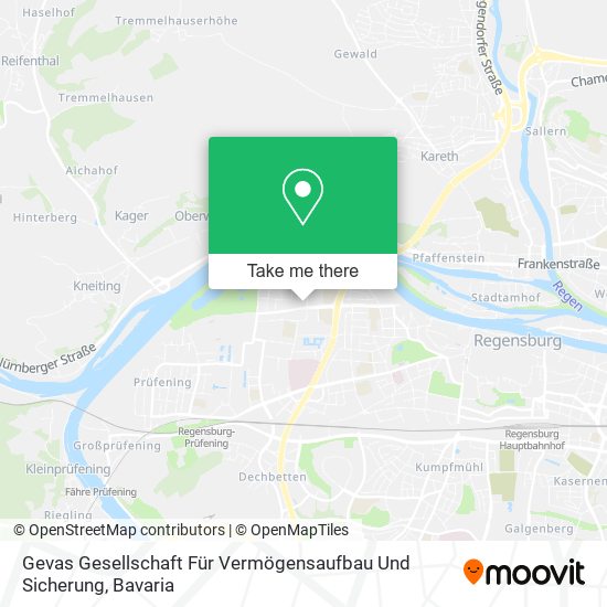 Gevas Gesellschaft Für Vermögensaufbau Und Sicherung map