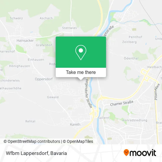 Карта Wfbm Lappersdorf