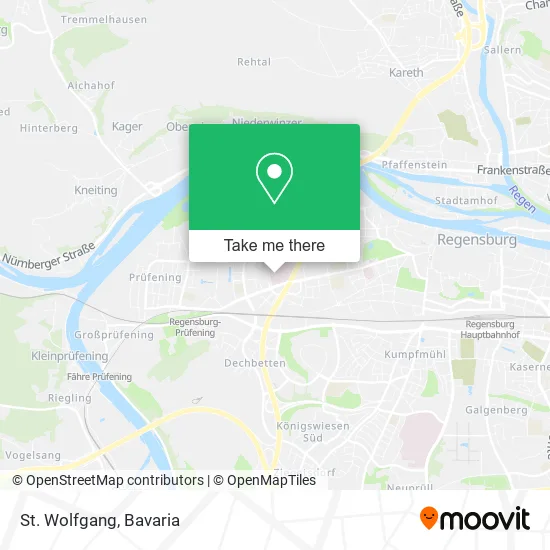 Карта St. Wolfgang