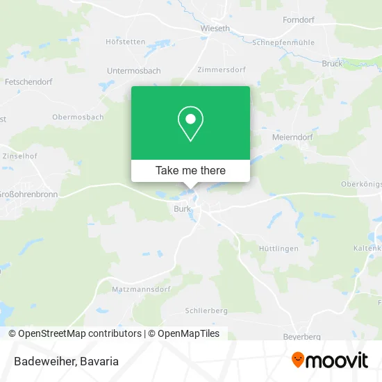 Карта Badeweiher