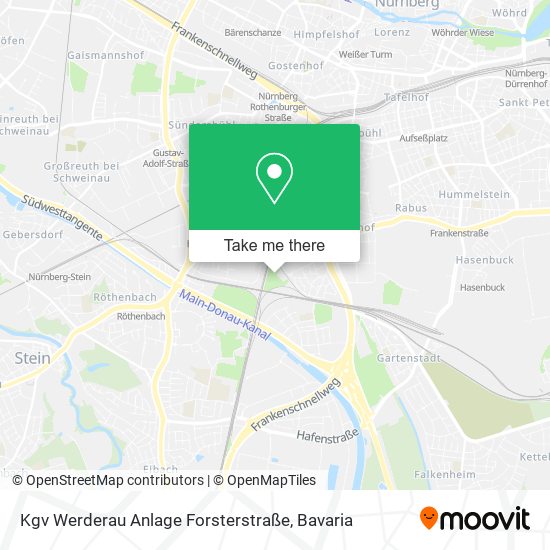 Kgv Werderau Anlage Forsterstraße map