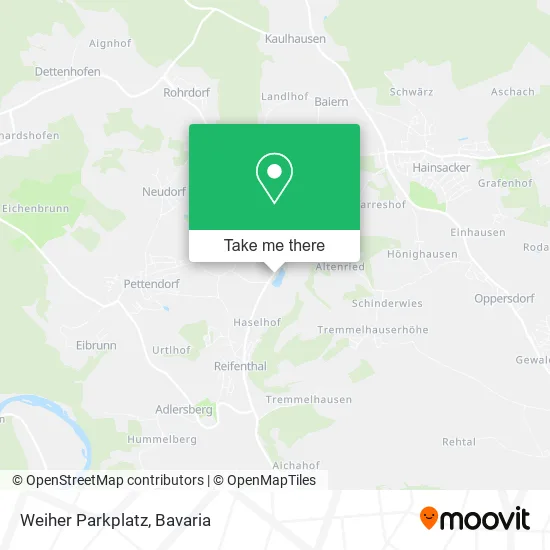 Карта Weiher Parkplatz